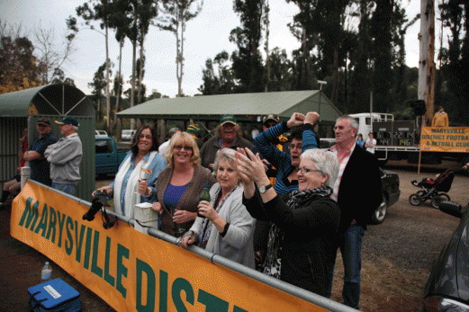 Marysville supporters