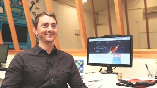 James Richardson at his business Optimising Pty Ltd.