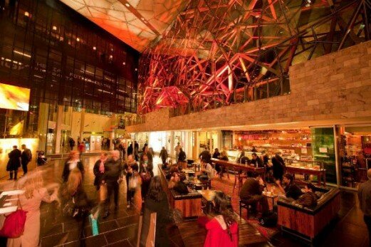 Poetry at Fed Square